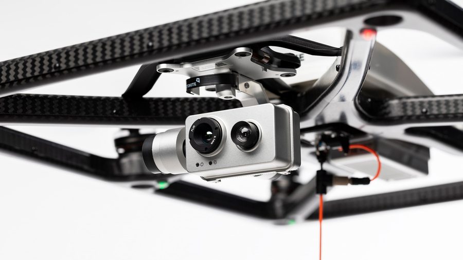 Fotokite transport case system deployed