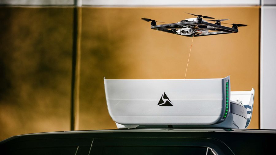 Fotokite Vehicle tethered drone solution