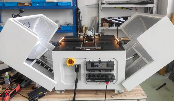 Hydrogen charging station prototype assembly